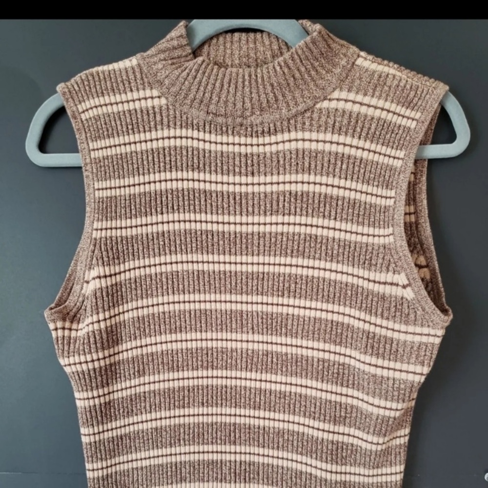 Mock Neck Vintage Sweater